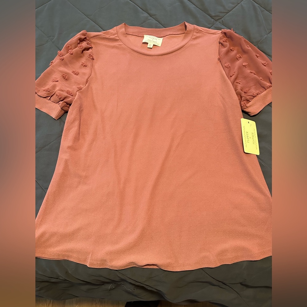 NWT! Pink top